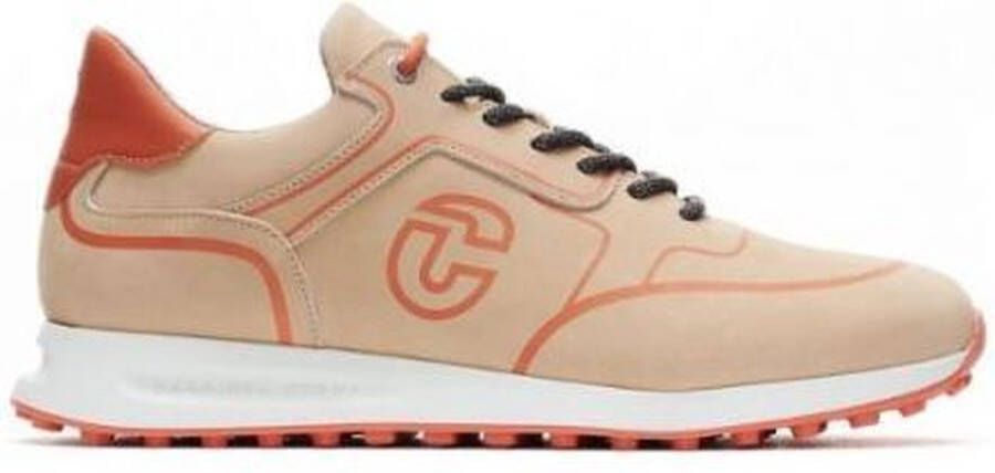 Duca del Cosma Heren Golfschoenen Flyer- Beige Oranje