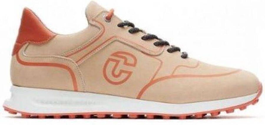 Duca del Cosma Heren Golfschoenen Flyer- Beige Oranje