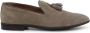 Duca Di Morrone Instappers Ascanio Suede Dove Gray - Thumbnail 1