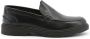 Duca di Morrone Leren Donkerblauwe Mocassins Blue Heren - Thumbnail 1