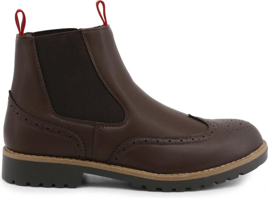 Duca di Morrone Schoenen Enkellaarzen WILFRED-DARKBROWN Heren zadelbruin