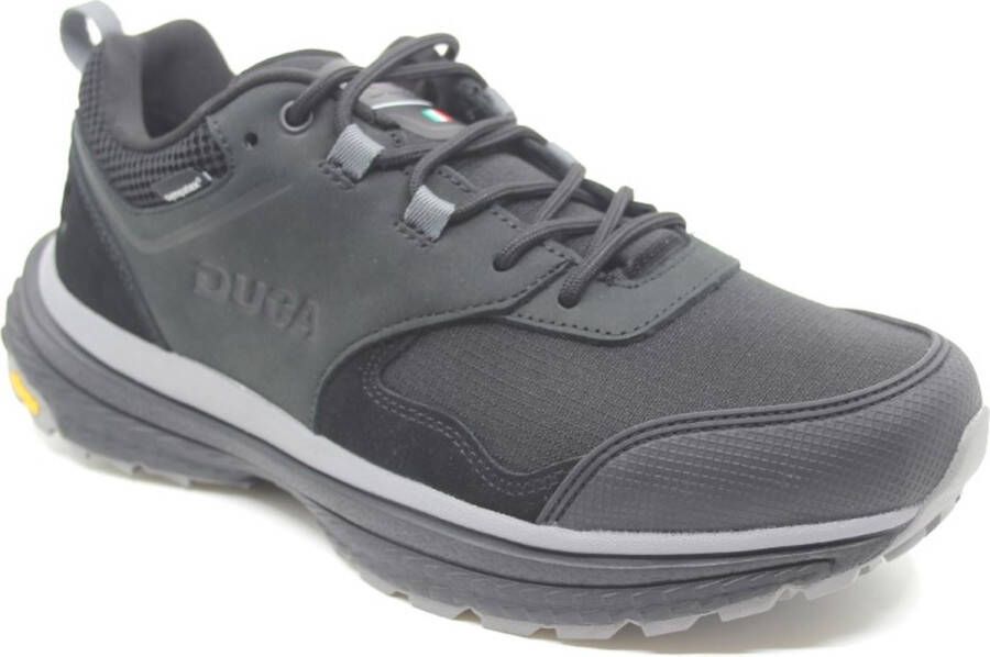 Duca Walking Cisomo Low Black Wandelschoenen Heren