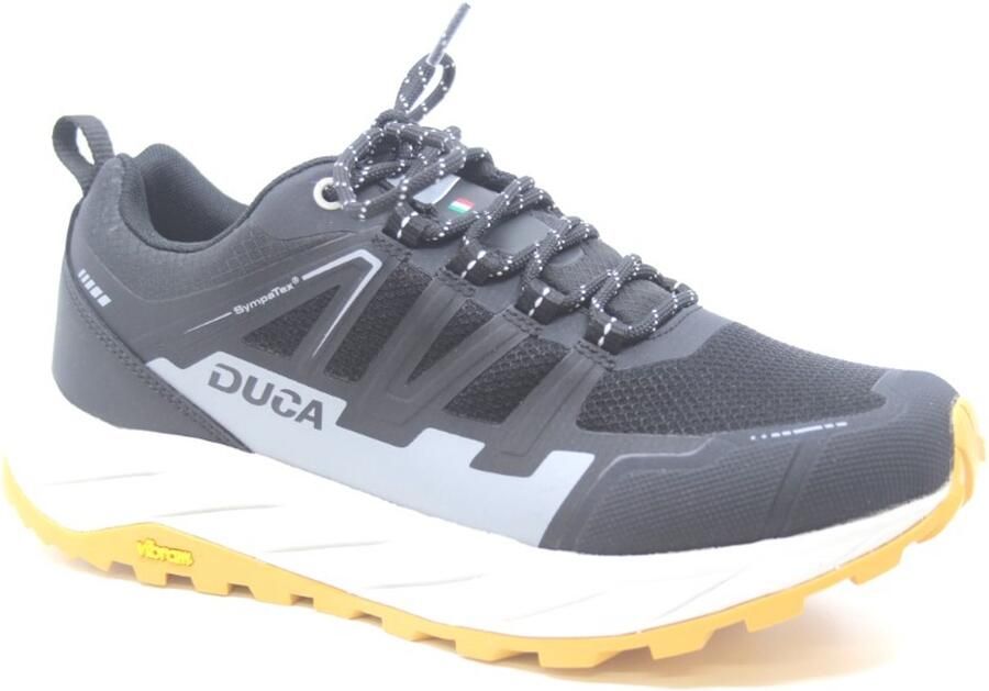 Duca Walking FORTINO LOW W BLACK COOL GREY Wijdte G