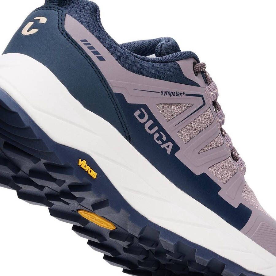 Duca Walking Fortino Low Purple Navy White Wandelschoenen Dames