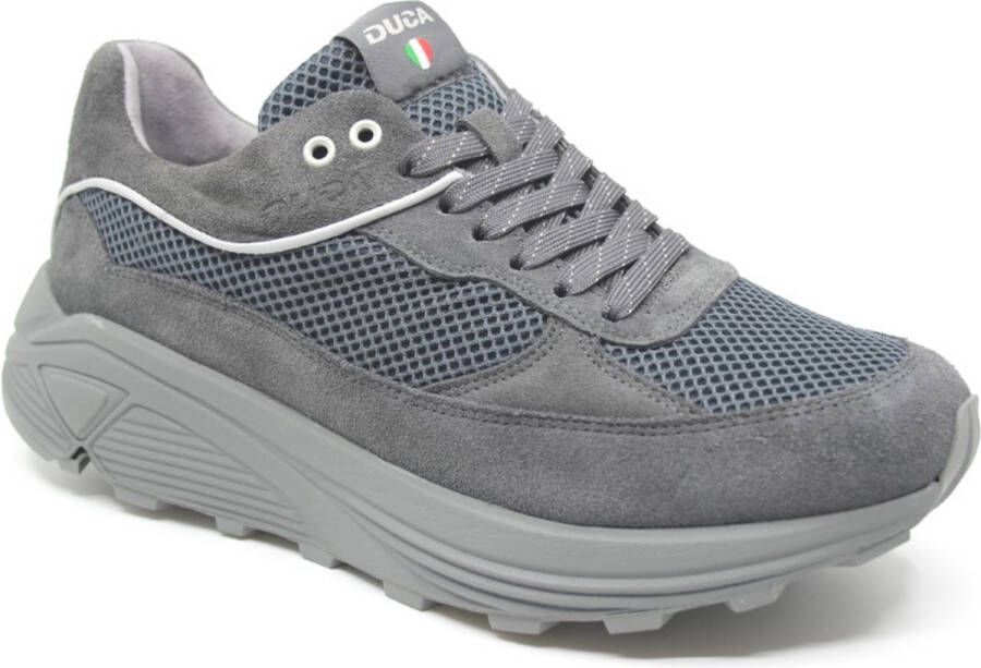 Duca Walking LECCE RGS WP M 223257-303 Grijze heren sneakers wijdte G