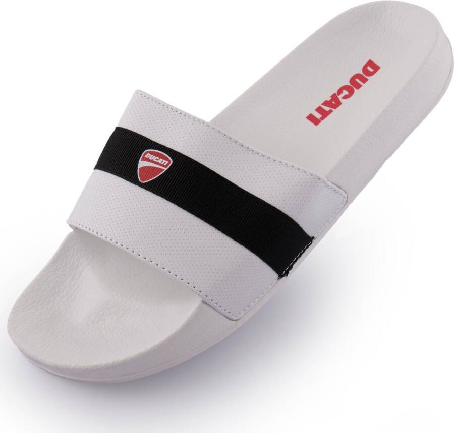 Ducati Badslipper SS21-18 Slippers Heren Wit - Foto 2