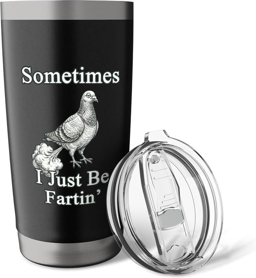 Duif mok met dubbele wand