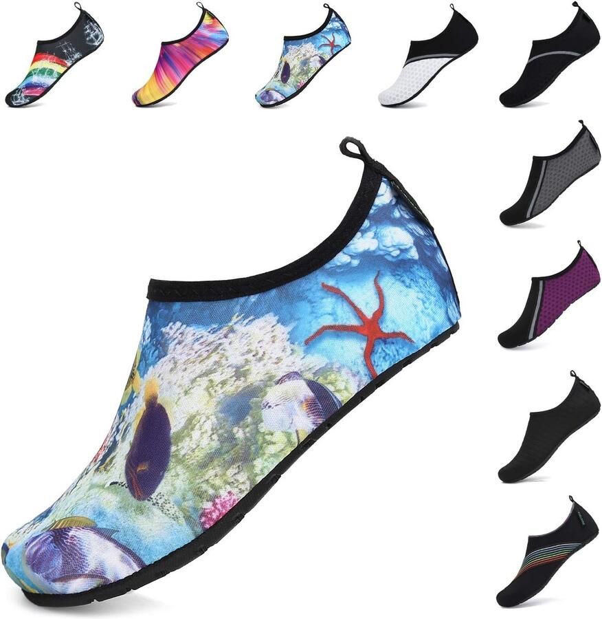 Duikschoenen voor en waterschoenen surfen strand hardlopen watersport ade de schoenen elastisch antislip superlicht uniseks