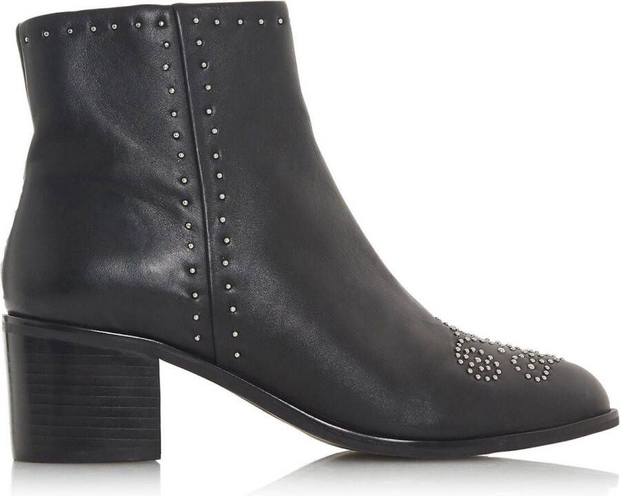 Dune London Dune Queenies BLACK LEATHER