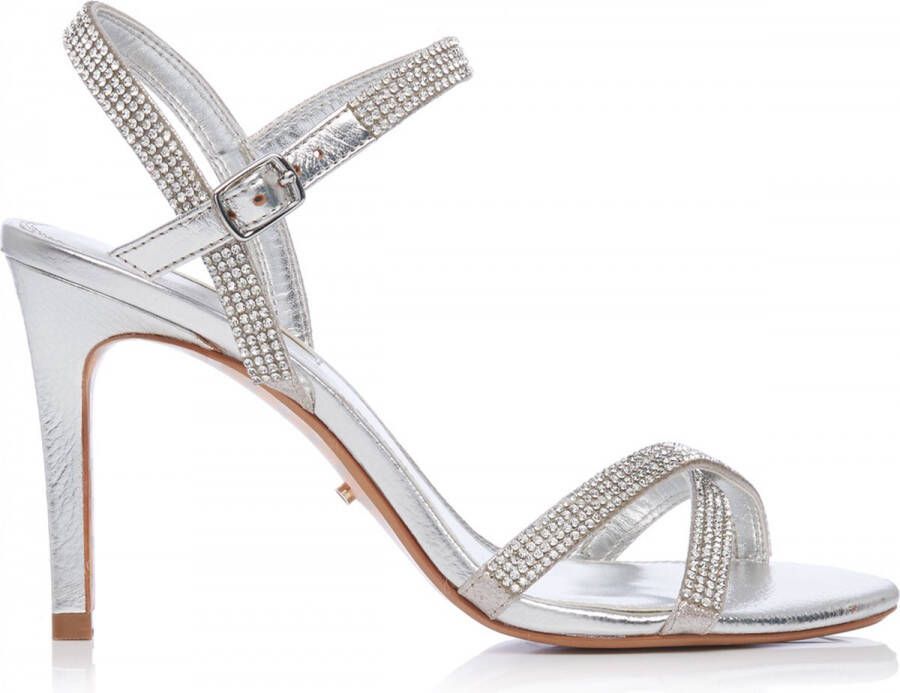 Dune London Day Dreamer Madalenna Silver Leather