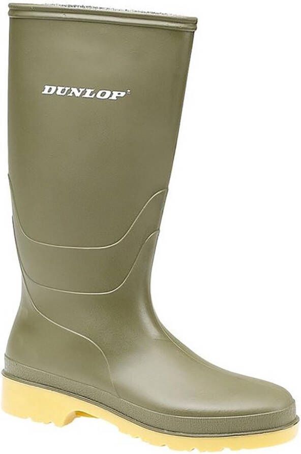 Dunlop Rubberen regenlaarzen merk en kleur groen 100% waterdicht - Foto 5