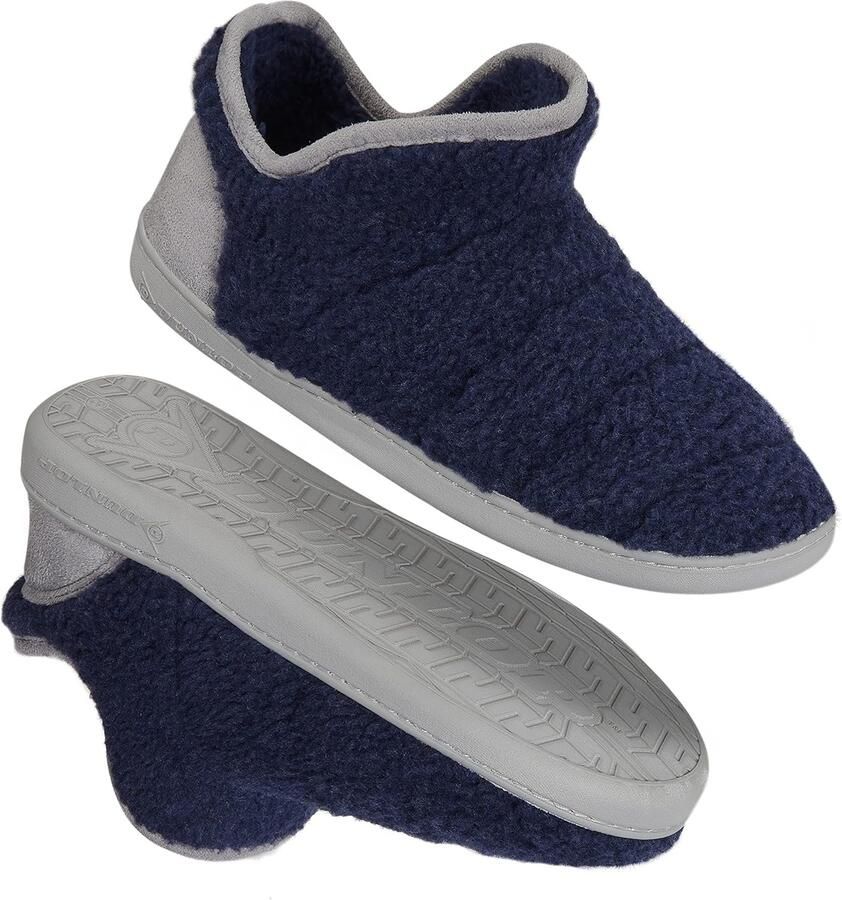 Dunlop Heren Pantoffels met Memory Foam & Rubberzool