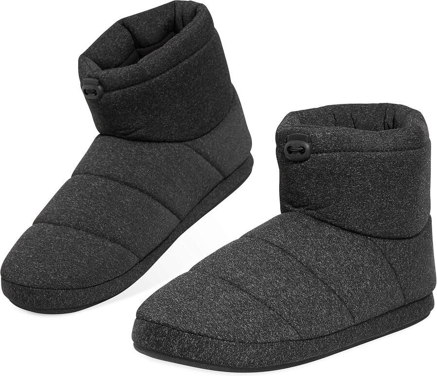 Dunlop Heren Pantoffels met Memory Foam en Stevige Zool