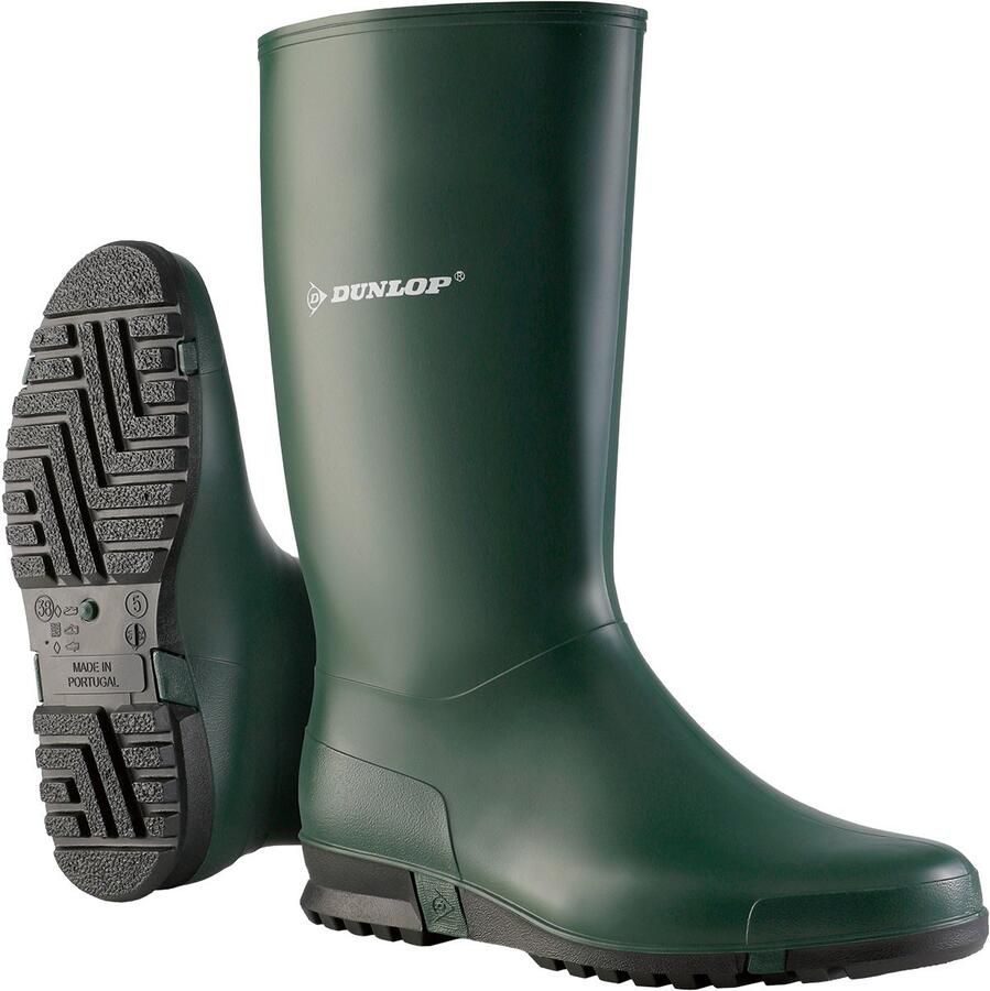 Dunlop Laarzen MJ0KL01 Sportgroen Zwart