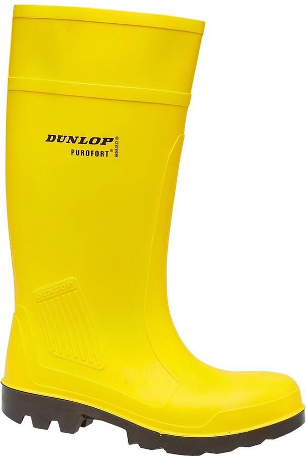 Dunlop Hevea Purofort Professional S5 Geel Zwart