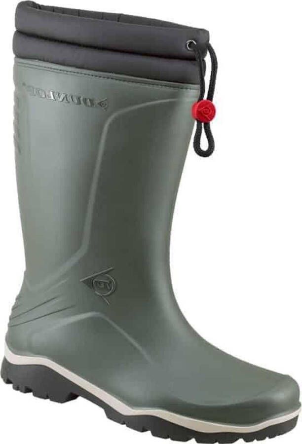 Dunlop Laarzen Rubber Laarzen Regenlaarzen- Laarzen Gevoerde Laarzen Werk Laarzen Groen - Foto 2