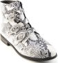 Durea 9699 765 Wit Zwart H-Wijdte Boots - Thumbnail 1