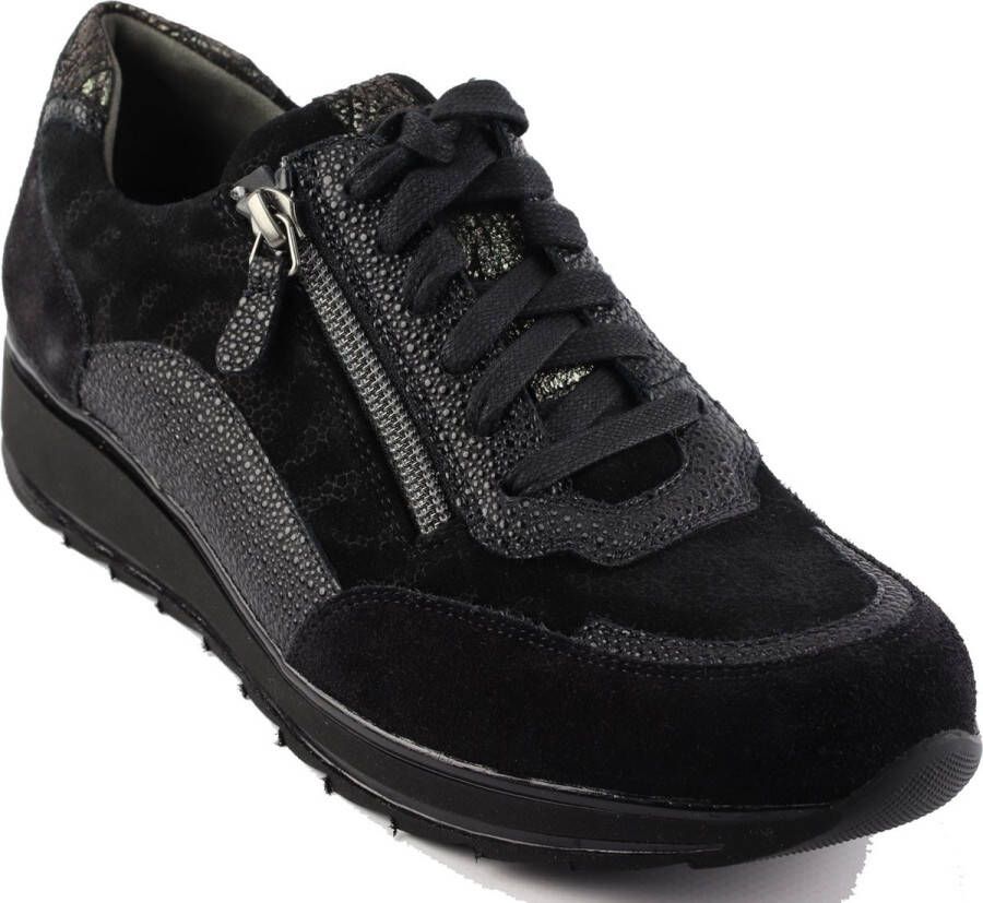 Durea 6263 H Volwassenen Lage sneakersDames sneakers Zwart