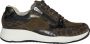 Durea Sneaker 6295 608 1175 Olijf Bruin Suede Wijdte K (42 5) - Thumbnail 7