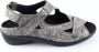 Durea 7258 218H Beige Zwart H-Wijdte Sandalen - Thumbnail 5