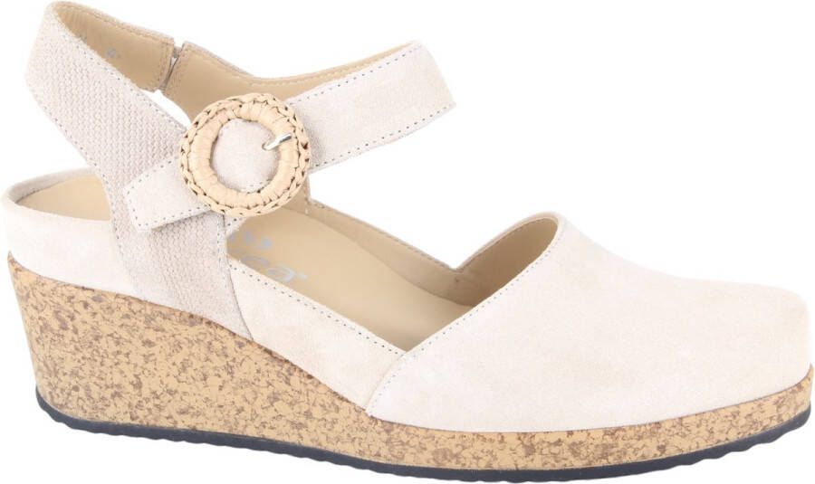 Durea 5919.565.1017-H dames sandalen sportief (7) beige