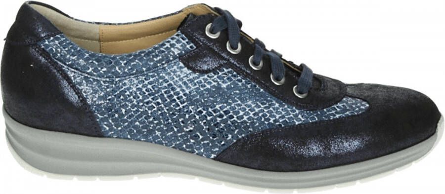 Durea 6164 E Volwassenen Dames sneakersDames veterschoenen Kleur: Blauw