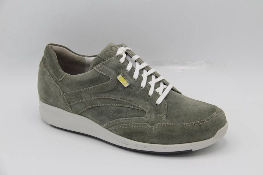 Durea Go Dames Veterschoenen 6187 8210 Groen Wijdte H