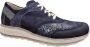 Durea 6225 685 9633 blauwe sneaker met stretch wijdte H - Thumbnail 4