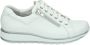 Durea 6239~H~~~~~~~~~~~~~~~~~~~~~~~~ Lage sneakersDames sneakers Wit beige - Thumbnail 1