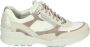 Durea 6252~H~GO~~~~~~~~~~~~~~~~~~~~~ Lage sneakersDames sneakers Wit beige - Thumbnail 1