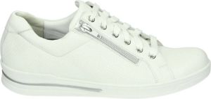 Durea 6253 G Volwassenen Lage sneakers Kleur Wit beige