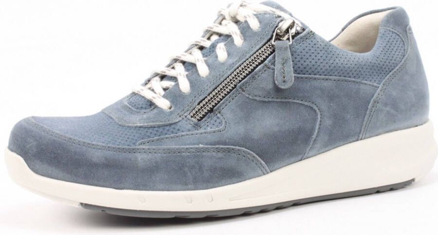 Durea 6260~H~GO~~~~~~~~~~~~~~~~~~~~~ Lage sneakersDames sneakers Blauw