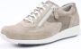 Durea 6260~H~GO~~~~~~~~~~~~~~~~~~~~~ Lage sneakersDames sneakers Wit beige - Thumbnail 6