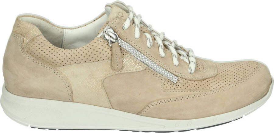 Durea 6260~E~GO~~~~~~~~~~~~~~~~~~~~~ Lage sneakersDames sneakers Taupe