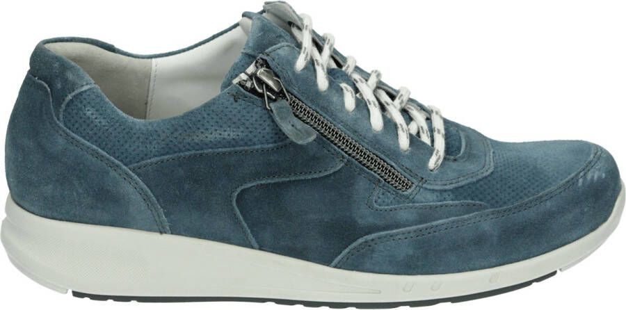 Durea 6260~H~GO~~~~~~~~~~~~~~~~~~~~~ Lage sneakersDames sneakers Blauw