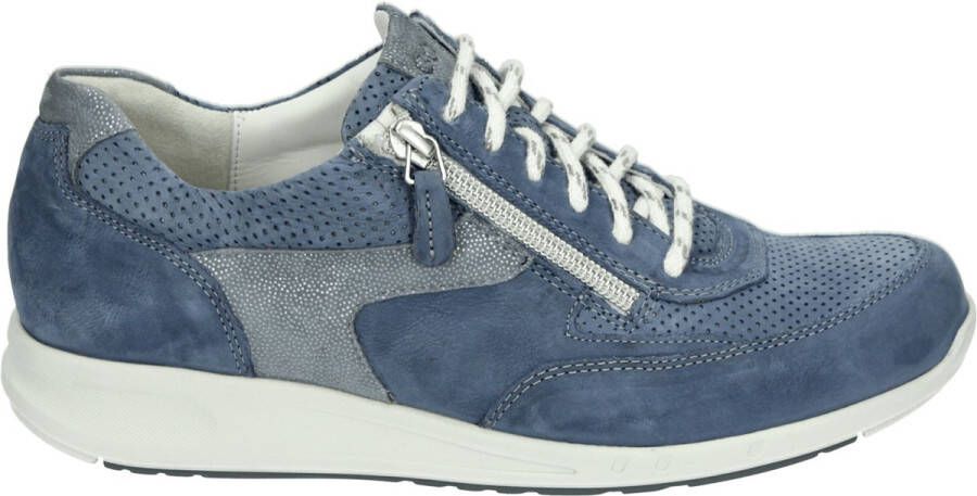 Durea 6260~H~GO~~~~~~~~~~~~~~~~~~~~~ Lage sneakersDames sneakers Blauw