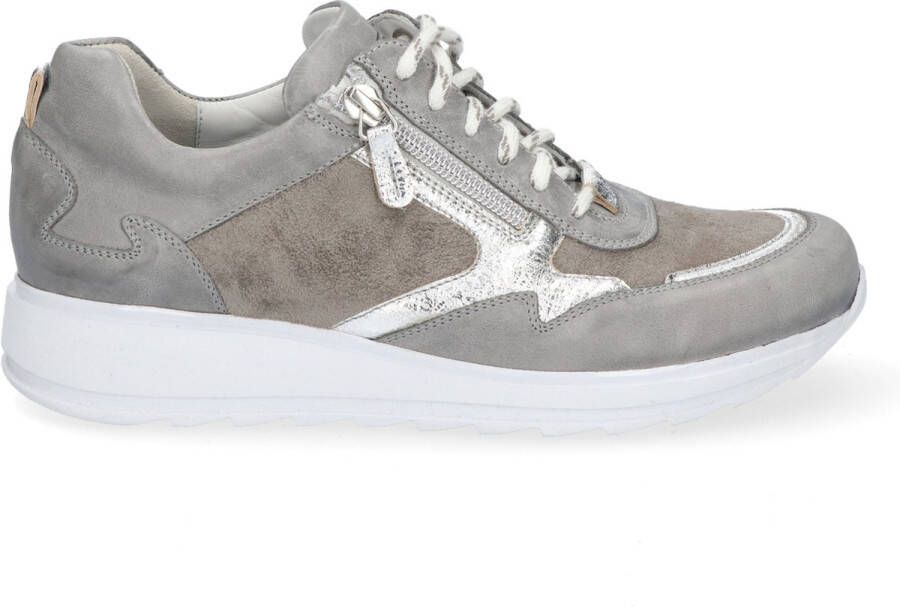 Durea 6261 Sneaker Grijs Zilver H