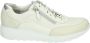 Durea 6263~H~~~~~~~~~~~~~~~~~~~~~~~~ Lage sneakersDames sneakers Wit beige - Thumbnail 1