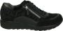 Durea 6263~H~~~~~~~~~~~~~~~~~~~~~~~~ Lage sneakersDames sneakers Zwart - Thumbnail 1