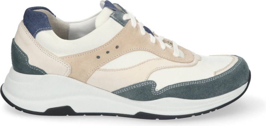 Durea 6267 684G Wit Beige G-Wijdte Veterschoenen - Foto 1