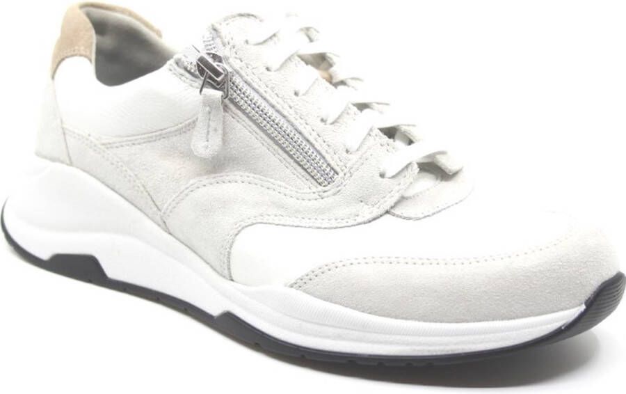 Durea 6268 685 9733 Wit combi sneaker wijdte H (41 5)