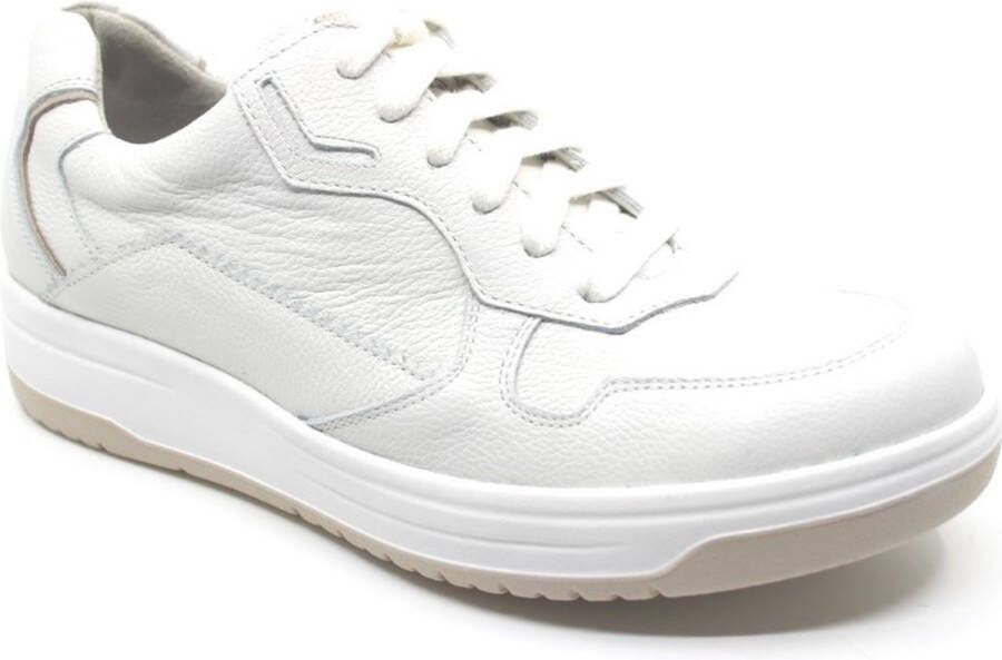 Durea 6275 682 0386 Witte sneaker wijdte E