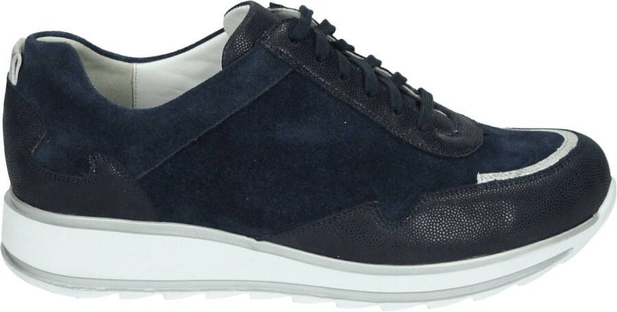 Durea 6277~K~~~~~~~~~~~~~~~~~~~~~~~~ Lage sneakersDames sneakers Blauw