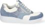 Durea 6279~K~~~~~~~~~~~~~~~~~~~~~~~~ Lage sneakersDames sneakers Blauw - Thumbnail 2