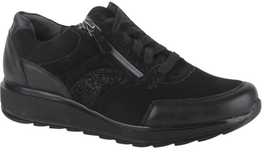 Durea 6279~K~~~~~~~~~~~~~~~~~~~~~~~~ Lage sneakersDames sneakers Zwart