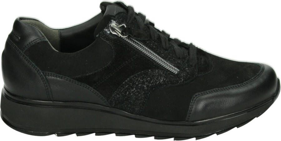 Durea 6279~K~~~~~~~~~~~~~~~~~~~~~~~~ Lage sneakersDames sneakers Zwart