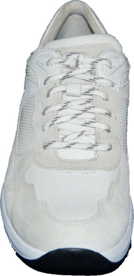 Durea 6283.602.0348-E dames veterschoenen sportief (5) wit