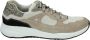 Durea 6283~E~~~~~~~~~~~~~~~~~~~~~~~~ Lage sneakersDames sneakers Wit beige - Thumbnail 1
