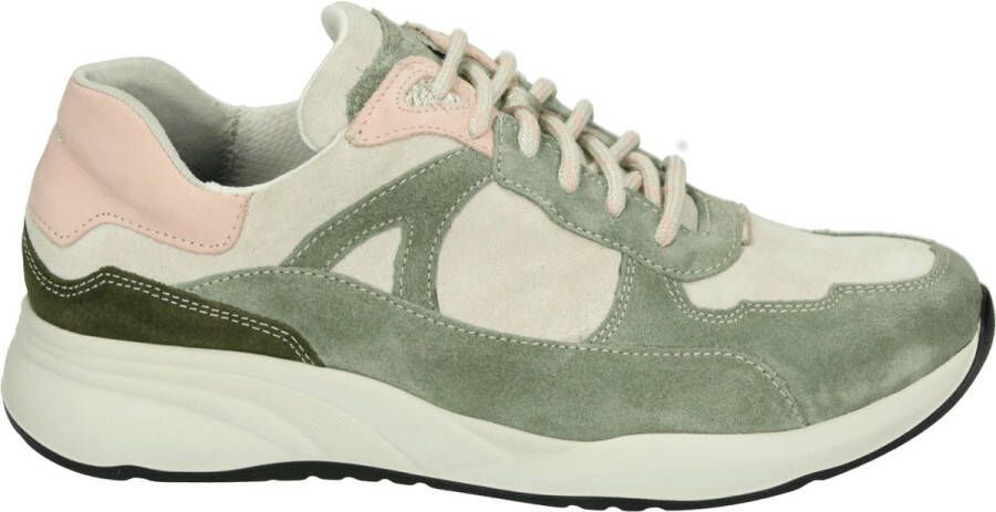 Durea 6283~K~~~~~~~~~~~~~~~~~~~~~~~~ Lage sneakersDames sneakers Groen