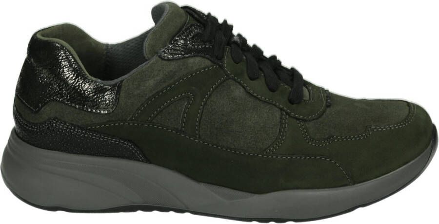 Durea 6283~K~~~~~~~~~~~~~~~~~~~~~~~~ Lage sneakersDames sneakers Groen